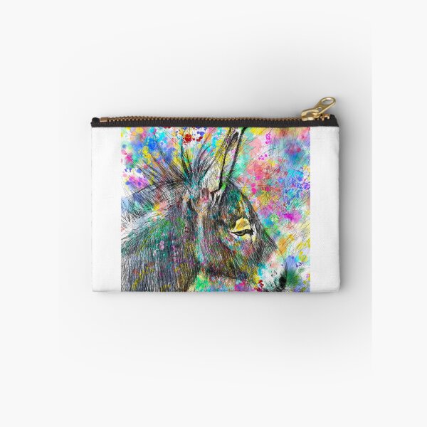 Item preview, DONKEY watercolor and pencil portrait .3 designed and sold by lautir.