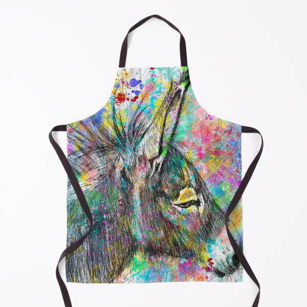 Item preview, DONKEY watercolor and pencil portrait .3 designed and sold by lautir.