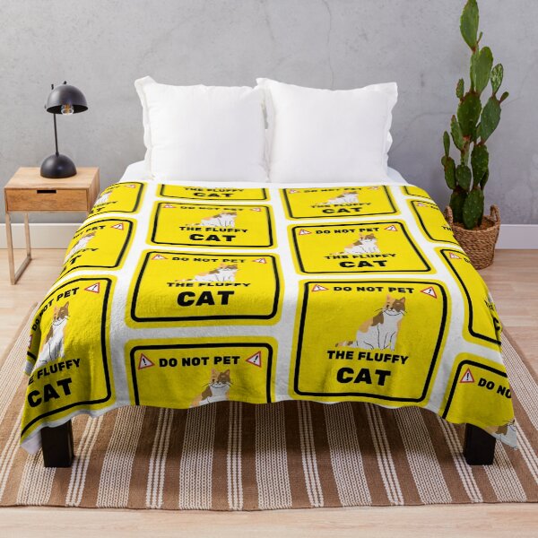 Item preview, Do Not Pet The Fluffy Cat Fun designed and sold by C-Evolve.