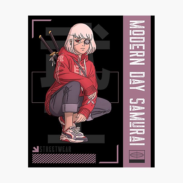 Item preview, Modern Day Samurai v5 designed and sold by HoodieNTee.