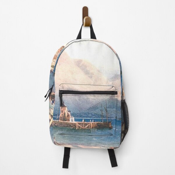 Item preview, Vintage Illustration of Corpach & Ben Nevis designed and sold by yourscotland.