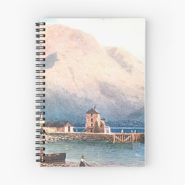 Item preview, Vintage Illustration of Corpach & Ben Nevis designed and sold by yourscotland.