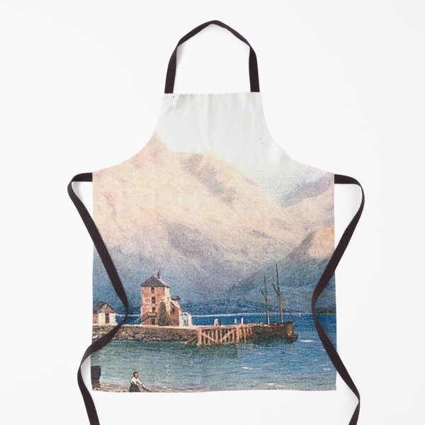 Item preview, Vintage Illustration of Corpach & Ben Nevis designed and sold by yourscotland.