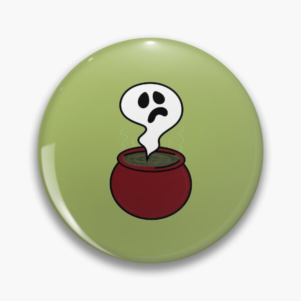 Item preview, Ghost coming out of cauldron halloween new collection 2021 designed and sold by spooks draws.