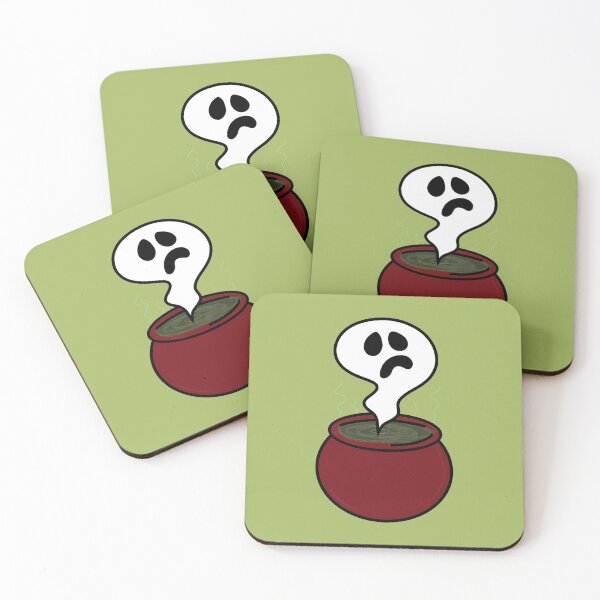 Item preview, Ghost coming out of cauldron halloween new collection 2021 designed and sold by spooks draws.