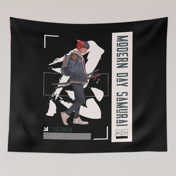 Item preview, Modern Day Samurai v1 designed and sold by HoodieNTee.
