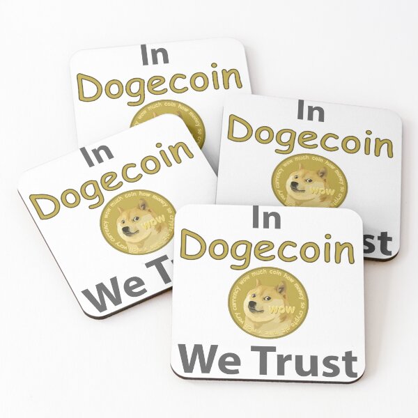 Item preview, In Dogecoin We Trust Best crypto Design designed and sold by FranceLibre.