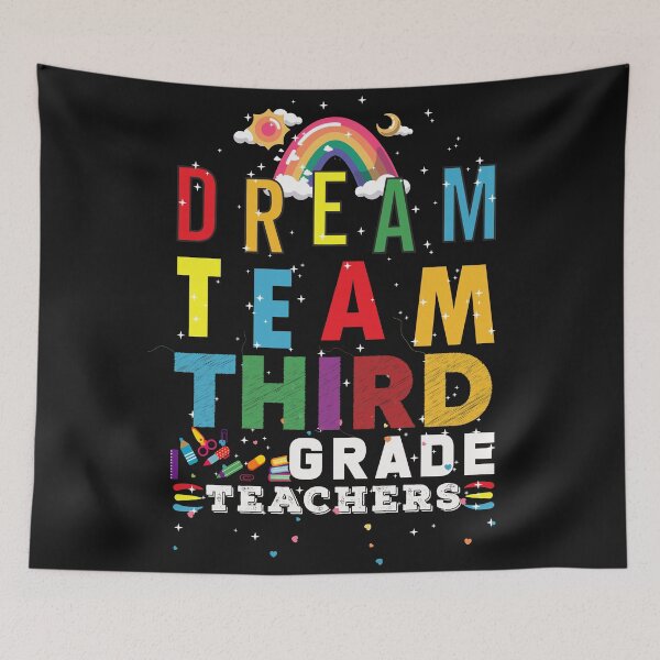 Item preview, Dream Team Third Grade Teacher, Third Grade Teachers Dream Team Aka, 3rd Grade Teachers, Back to School,Teacher Appreciation.  designed and sold by ALITOPRINCE.