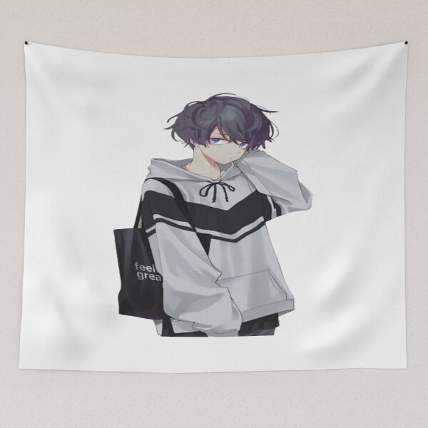 Item preview, anime boy designed and sold by Finer  Threads.