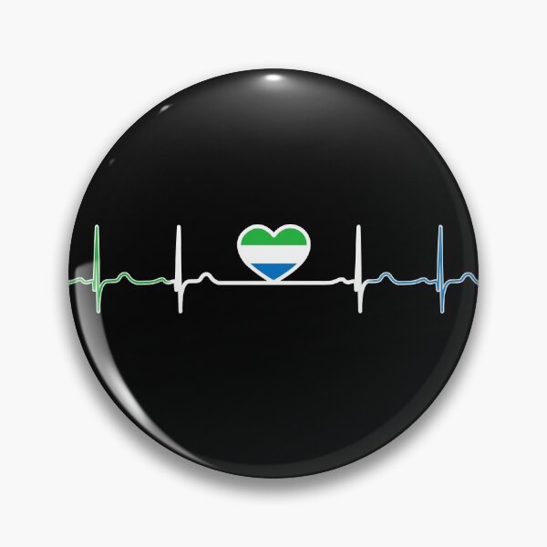Item preview, Heartbeat Sierra Leone designed and sold by Heartbeatsalad.