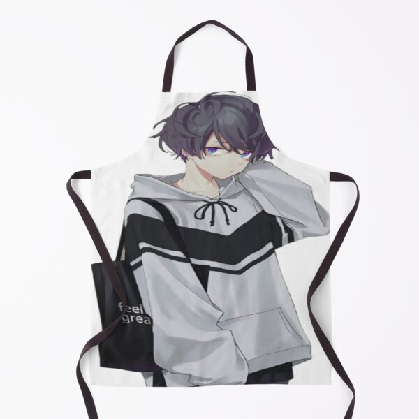 Item preview, anime boy designed and sold by Finer Threads.