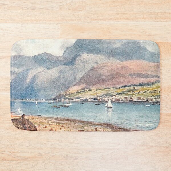 Item preview, Vintage Illustration of Fort William & Ben Nevis designed and sold by yourscotland.