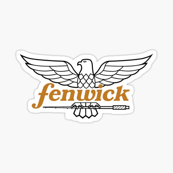 Fenwick Fishing Rods - Outdoor Sports - Vinyl Die-Cut Peel N