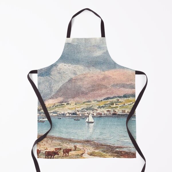 Item preview, Vintage Illustration of Fort William & Ben Nevis designed and sold by yourscotland.