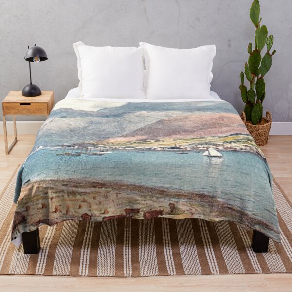 Item preview, Vintage Illustration of Fort William & Ben Nevis designed and sold by yourscotland.