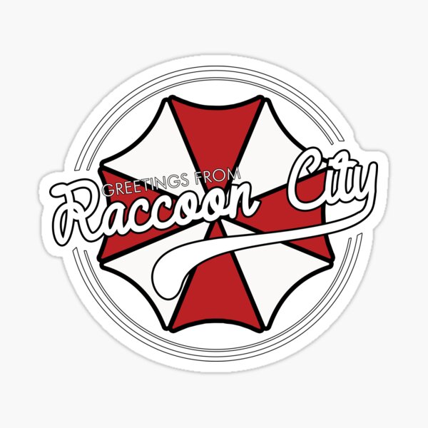 Item preview, Greetings from Raccoon City designed and sold by Blair Devine.