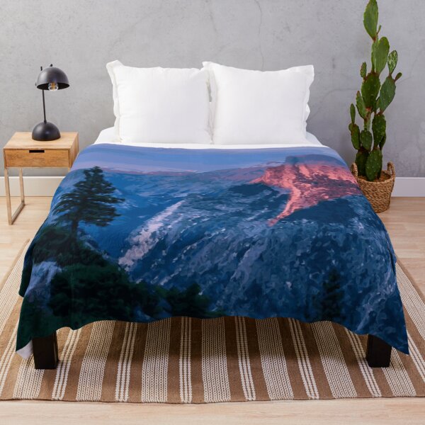 Item preview, US California Yosemite Valley Glacier Point designed and sold by VoyageVectors.