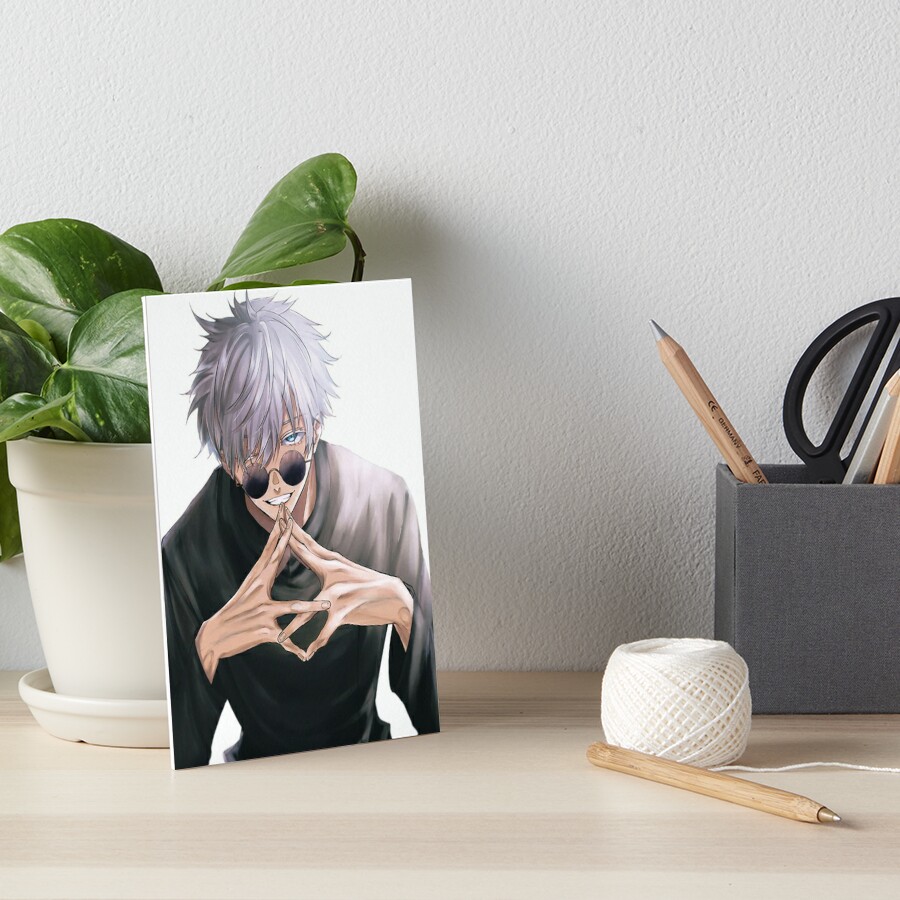 Satoru Gojo Portrait Art Print Jujutsu Kaisen Home Decor Wall Hanging