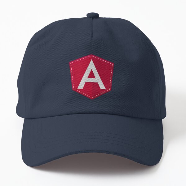 Angular Logo JS JavaScript Developer Dad Hat