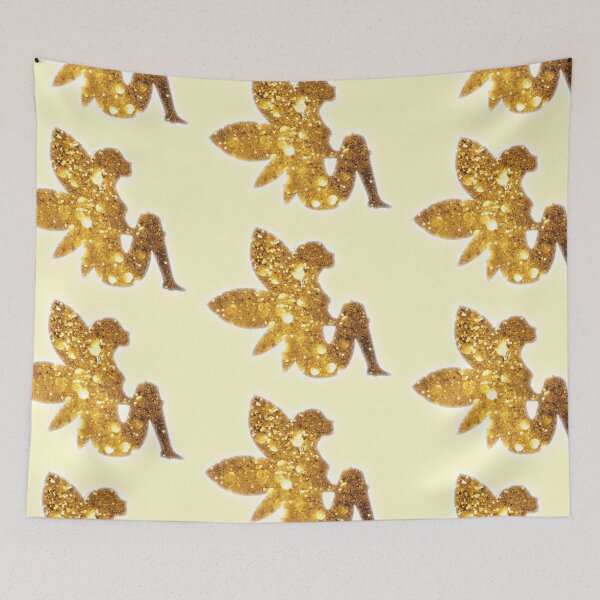 Item preview, A Magical Fairy Made Of Gold Sequins designed and sold by Phantasmal-2-do.