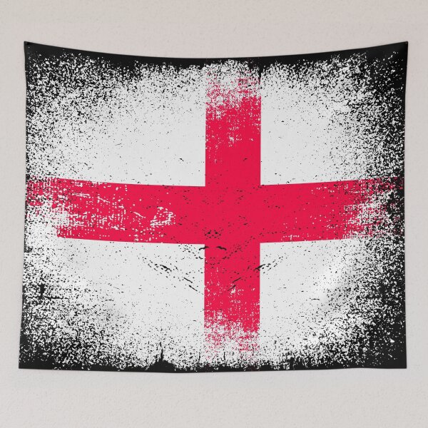 Item preview, ENGLAND ENG VINTGAE GRUNGE DISTRESSED FLAG BY SUBGIRL designed and sold by SUBGIRL.