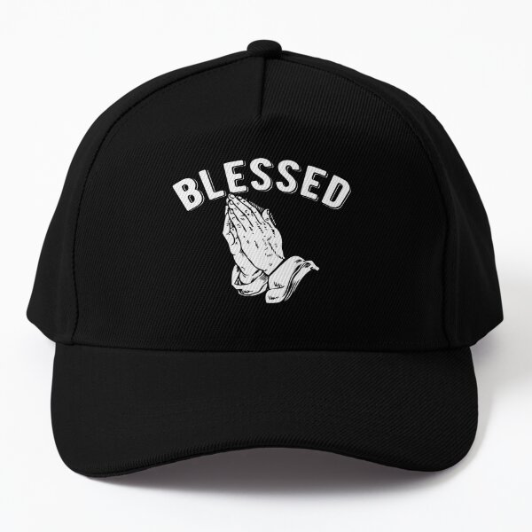 Glow in The Dark Blessed High Crown Snapback Hat