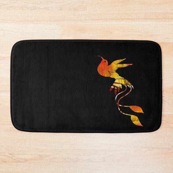 Item preview, Hot sunset abstract hummingbird designed and sold by TitaCris.