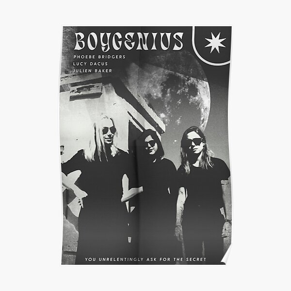 "Fan made Boygenius band poster" Poster for Sale by brendoodle Redbubble