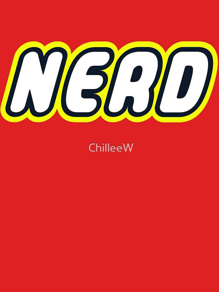 Nerd T Shirt For Sale By Chilleew Redbubble Minifig T Shirts Minifigure T Shirts