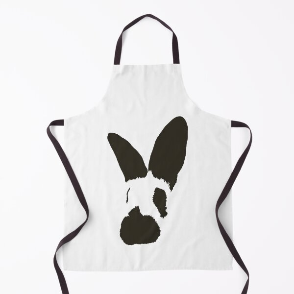 Item preview, Abstract Black and White Rabbit designed and sold by Arkneer.