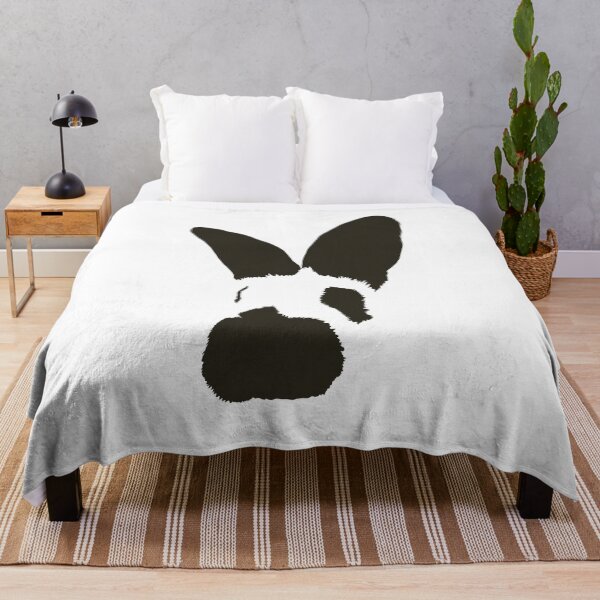 Item preview, Abstract Black and White Rabbit designed and sold by Arkneer.