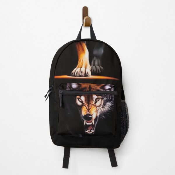 Item preview, wolf digital painting designed and sold by wolvoo.