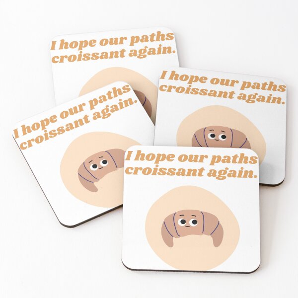 Item preview, Croissant Pun designed and sold by lovebread.