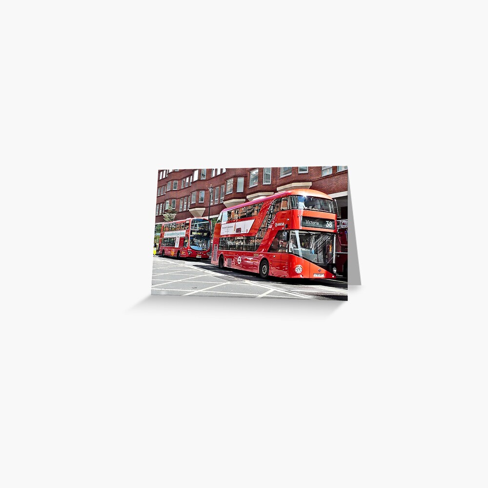 New Routemaster London Bus Greeting Card
