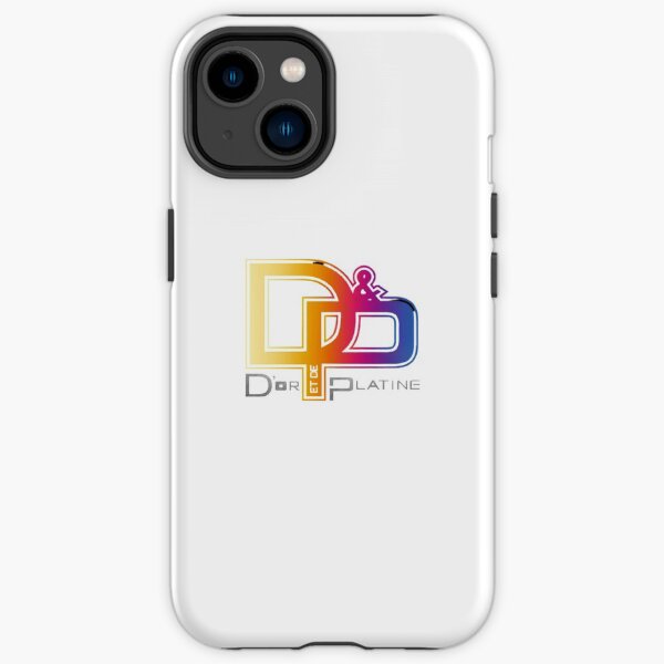 dor et de platine Coque antichoc iPhone