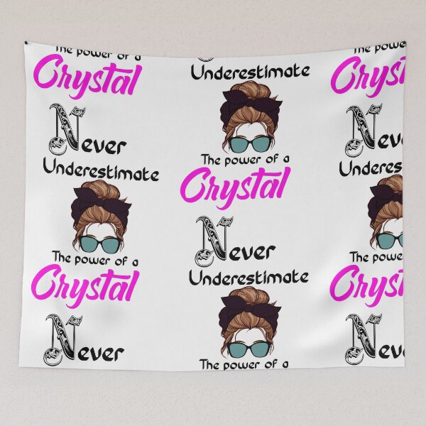 Item preview, Never underestimate the power of a Crystal  designed and sold by Designs Of all kinds.