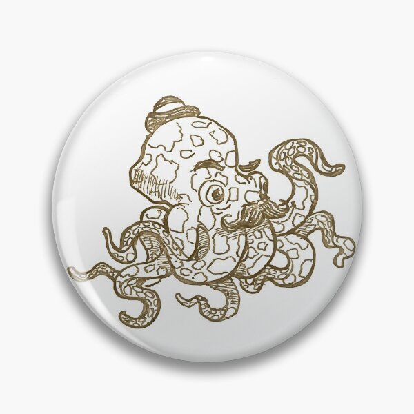 Item preview, Fancy Octopus designed and sold by stepheninks.
