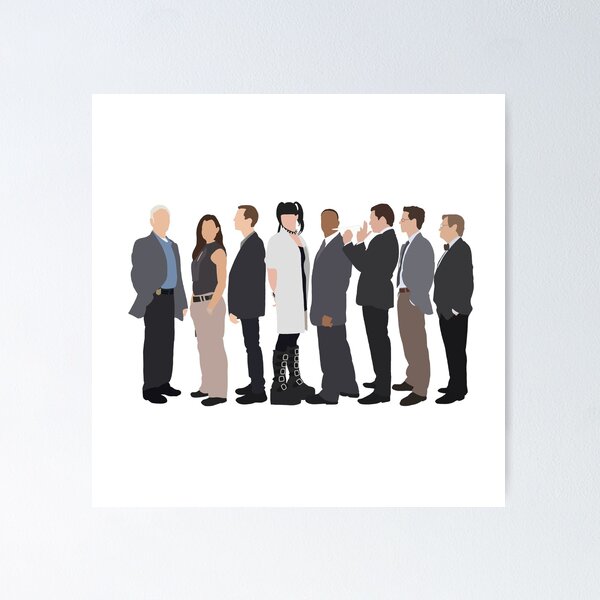 Item preview, NCIS Cast Drawing designed and sold by AnaByDesign.
