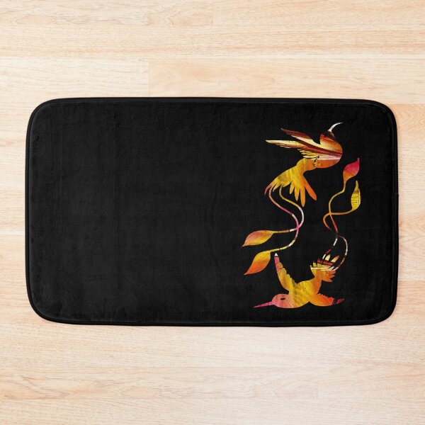 Item preview, Hot sunset abstract hummingbirds designed and sold by TitaCris.