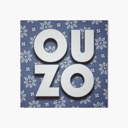 OUZO Art Board Print