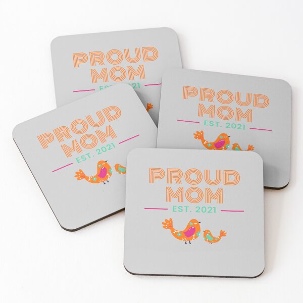 Item preview, Hand drawn mother bird and baby bird together in cute flat style-Proud Mom Parenting Lifestyle  designed and sold by Red-ElYoubi.
