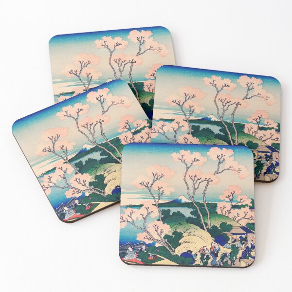 Item preview, Goten-Yama Hill, Shinagawa on the Tokaido by Katsushika Hokusai designed and sold by Japaneseartsoul.