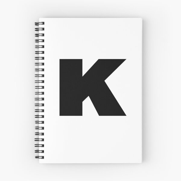 Item preview, Monogram in bold letter K designed and sold by JustSeasons.