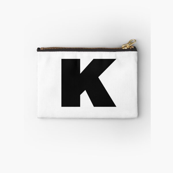 Item preview, Monogram in bold letter K designed and sold by JustSeasons.