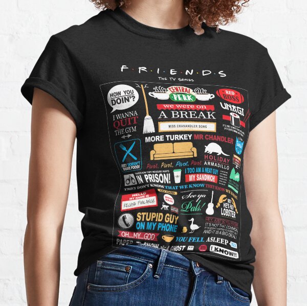 Friends Logo T-Shirt, Official Friends Merch