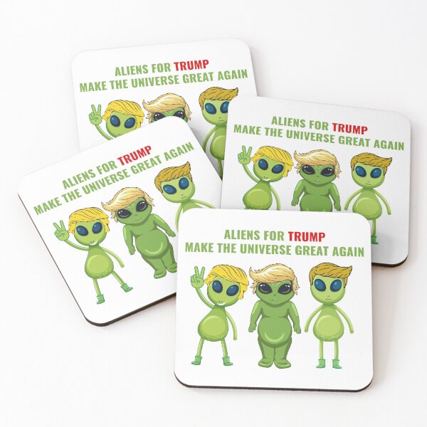 Item preview, Aliens For Trump designed and sold by RightWing1776.
