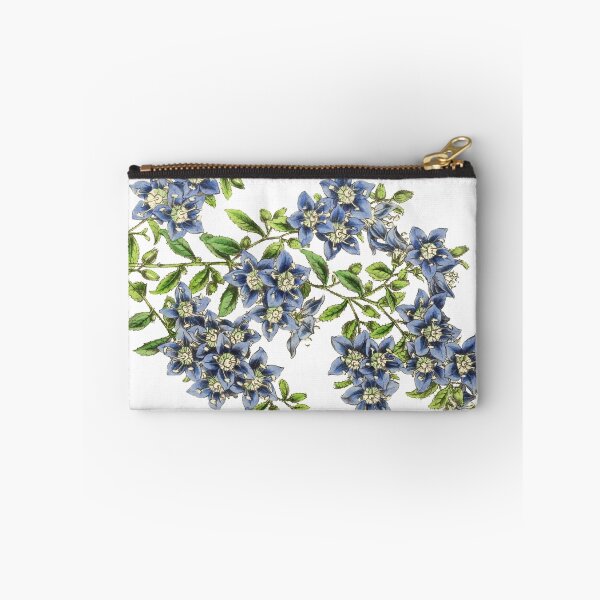 Item preview, Blue Wildflowers Botanical Print designed and sold by Veriepear.