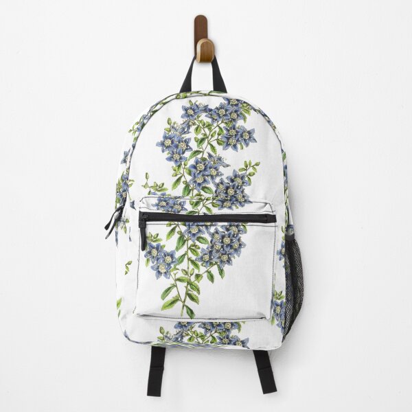 Item preview, Blue Wildflowers Botanical Print designed and sold by Veriepear.
