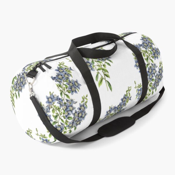 Item preview, Blue Wildflowers Botanical Print designed and sold by Veriepear.