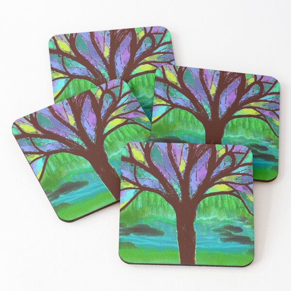 Item preview, Colors Of Nature Tree designed and sold by S Cube Design.